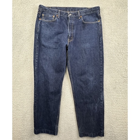 Levi's Other - Levis 550 Jeans Mens 38x36 (Fits 38x31) Medium Wash Blue Relaxed Fit
